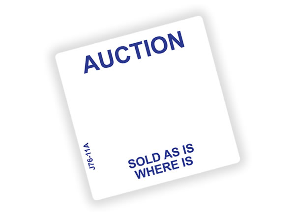 Auction Labels