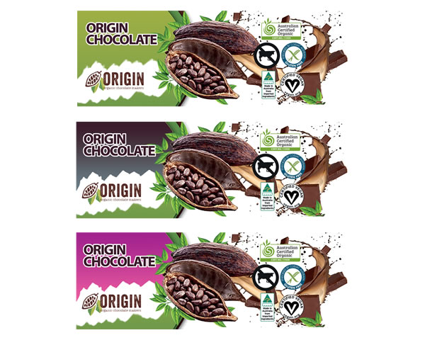 Chocolate Labels - Origin Choclate