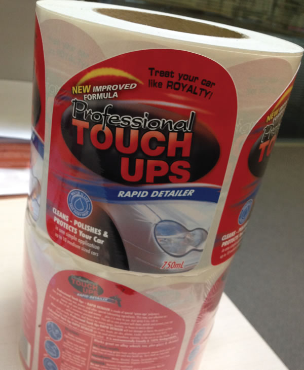 Cleaning Labels - Professional touchups