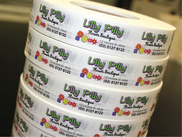 Clear Labels - Lily Pily Flower Boutique