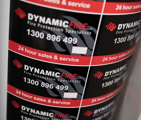 Outdoor Labels - Dynamic Fire
