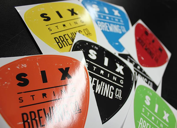 Beer Labels - Six String Brewing Co.
