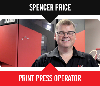 Spencer Price - Print Press Operator