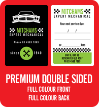 Service Labels / Stickers - Premium Double Sided