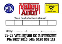 Single Sided Service Labels / Stickers